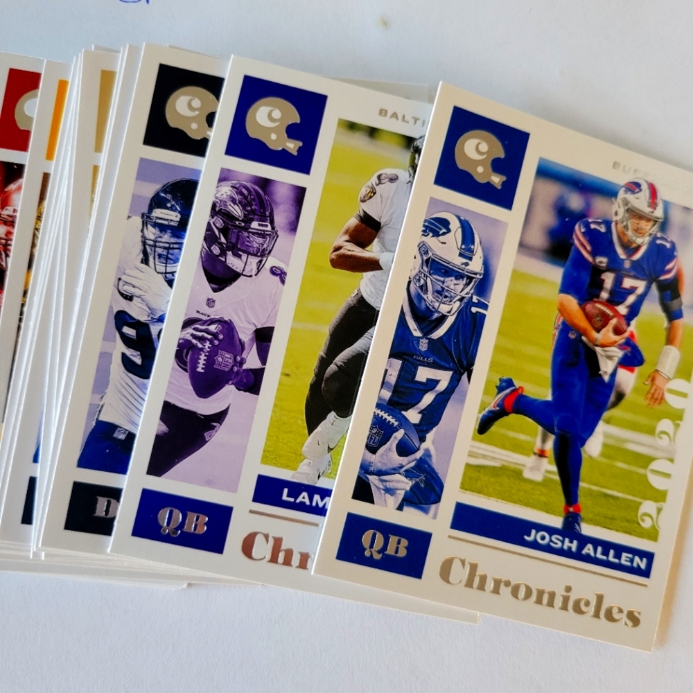 20 veteran nfl trading cards mix